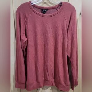 ****Buffalo David Bitton Super Soft Women's Heather Rust Sweater Size Large -NWT